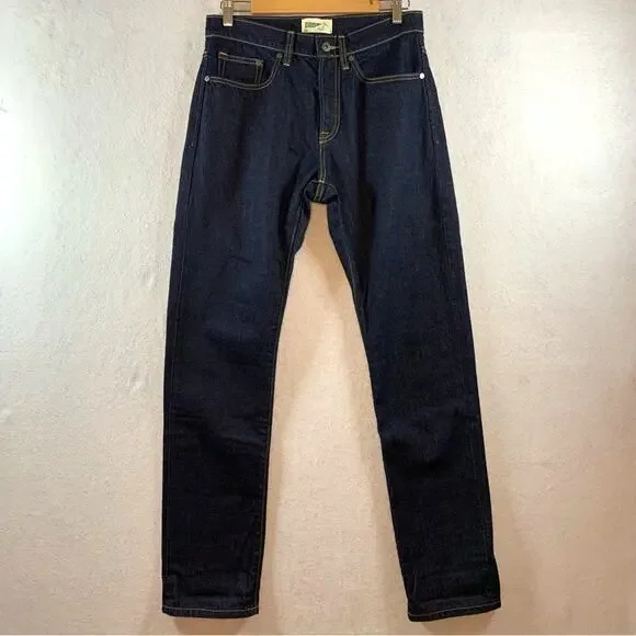 Mens Wellen Jeans Dark‎ Wash Sz 30 Inseam 33 New